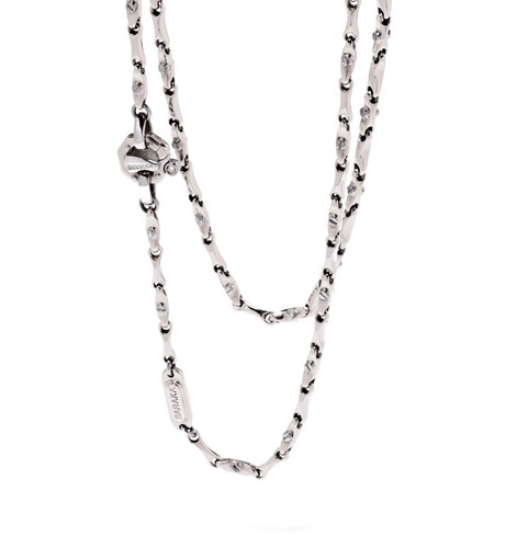 Baraka collana oro bianco - collana, in