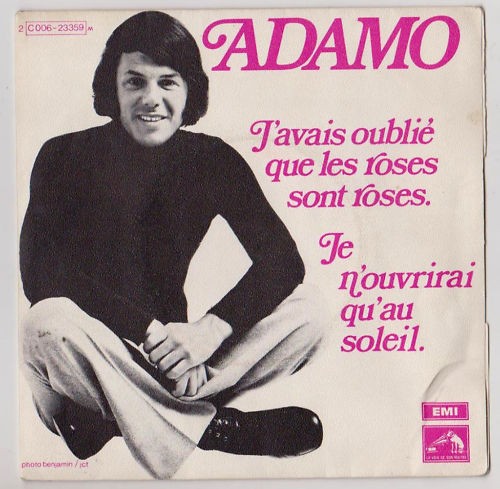 Adamo disco giri - adamo,