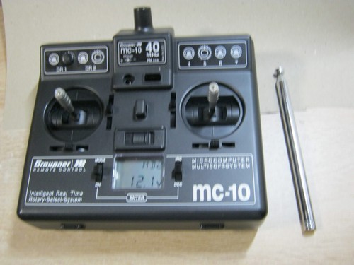 Trasmettitore graupner 10 - trasmettitore, mc