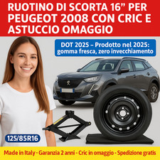 Ruotino scorta peugeot - ruotino,