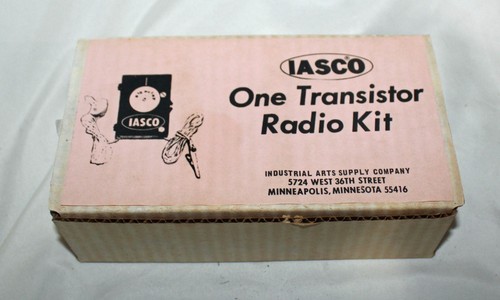 Iasco one transistor - transistor, radio