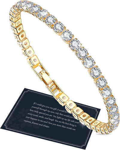 4mm bracciale tennis argento - tennis,