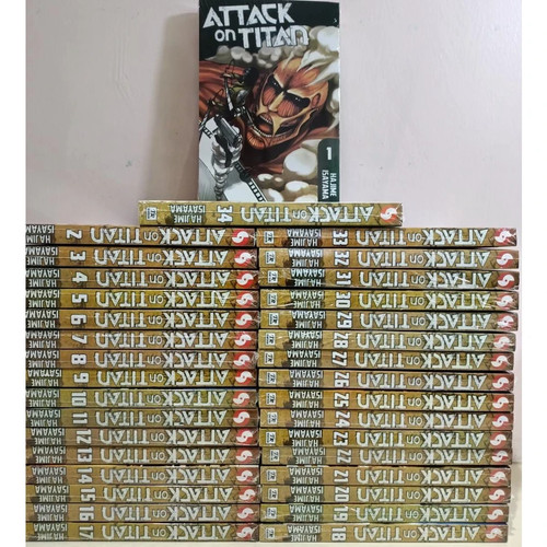 Attack titan set completo - attack,