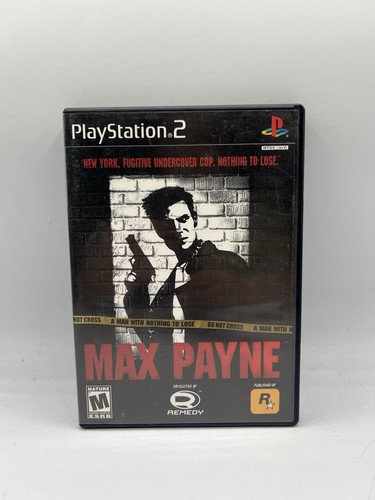 Max payne ps2 playstation - max,