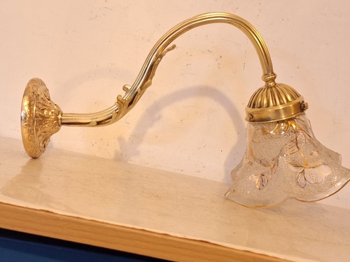 Antica lampada parete - lampada, con