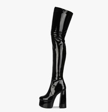 Scarpe donna punta tonda tacco