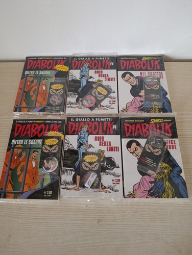 Diabolik numeri blisterati - -, 6