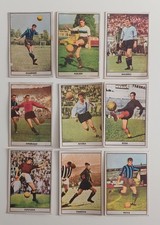 Lotto 9 Figurine Vintage Calciatori STELLA anni 60 Rivera Angelillo Guarneri