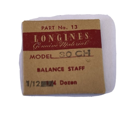 Longines 30ch balance - longines,