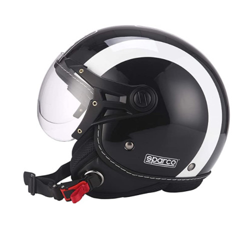 Casco sparco sp501 - sparco, nero/bianco