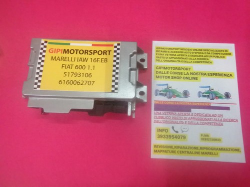 Centralina marelli 16f fiat - marelli, 16f.eb