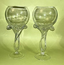 Coppia vasi portacandele con