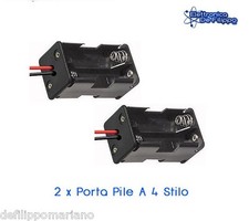 2 X PORTAPILE PORTABATTERIE