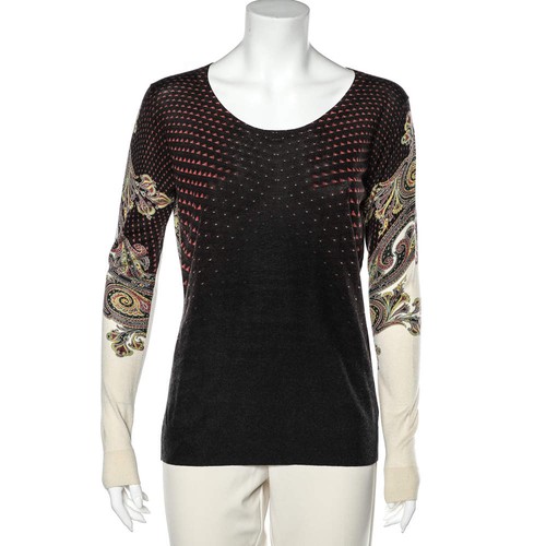 Maglione girocollo etro - maglione,