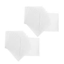  Tessuto per punto croce da 20 fogli: tessuto quadrato in cotone per ricamo fai