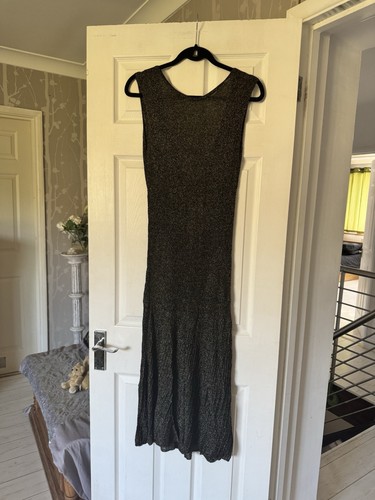 Abito zara nero oro - zara,