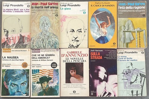 Lotto libri oscar - lotto, 10
