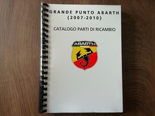 GRANDE PUNTO ABARTH 2007-2010 Catalogo Parti di Ricambio 4-A