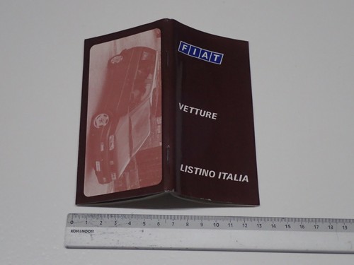 Fiat listino prezzi 1994 - fiat,