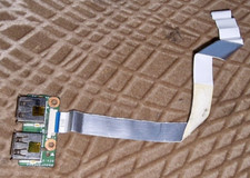 Scheda USB Board HP Pavilion DV6 DV7 PN DAOUT3PC8D0 REV: D con flat