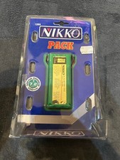 Batteria NiCd Nikko r/c ricaricabile 7.2v 750 mAh vintage anni 90 verde (NUOVA)