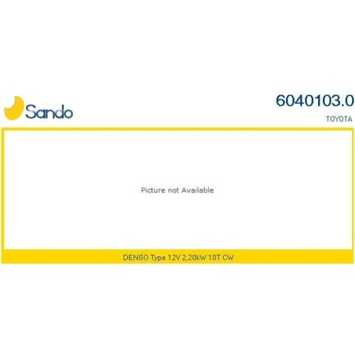Motorino avviamento sando - avviamento,