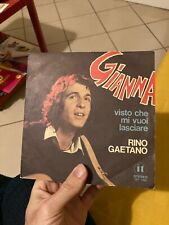 Rino Gaetano - Gianna - Vinile 45 Giri