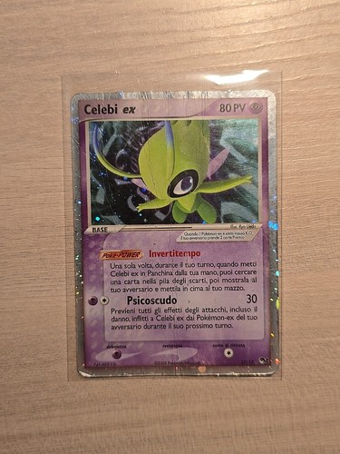 Pokemon celebi 17 holo - ex,