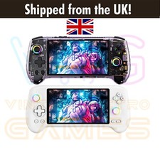 ANBERNIC RG557 NUOVA console di gioco retrò portatile Android 14 + custodia + scheda 256 GB Regno Unito