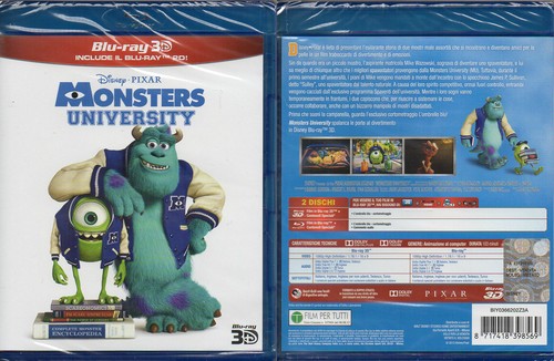 Monsters university 2d - +,