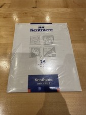 Carta fotografica Kentmere VC Select 8" x 10" satinata 25 fogli sigillata mai aperta 