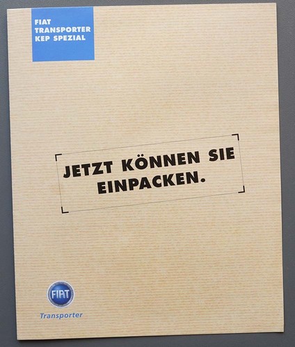 Brochure fiat transporter - brochure,