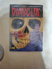 Diabolik anno XXXIII n.4: "L'ombra della morte" blisterato con ristampa n.1 