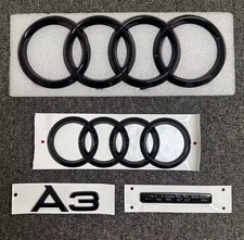 KIT LOGO STEMMA AUDI A3 8P 8V