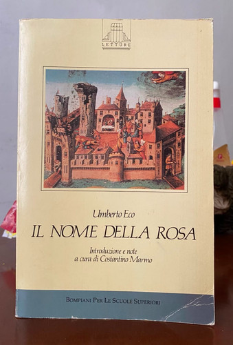 Nome della rosa libro - nome,