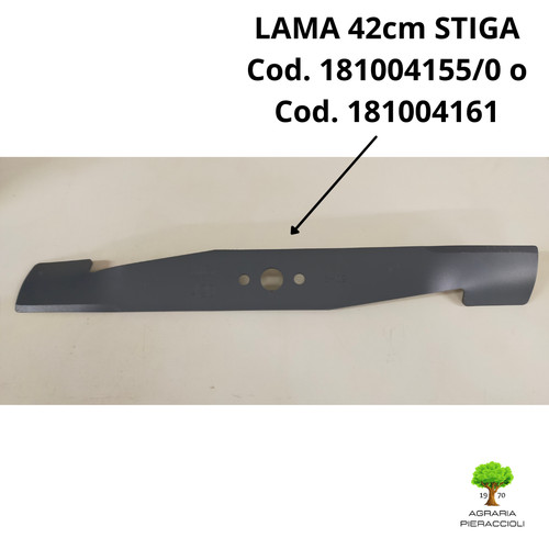 Lama alettatta 42cm 181004161 - alettatta,