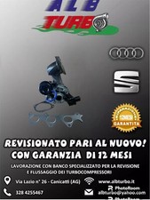 TURBO TURBINA 1,4 TSi VW AUDI SKODA SEAT 12 MESI DI GARANZIA