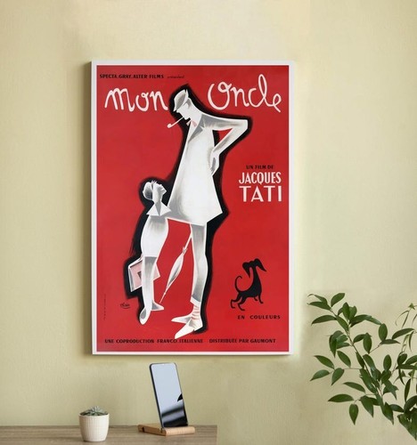 Locandina film mon oncle - locandina,