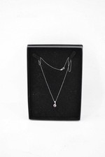 Collana In Oro Bianco 750 Con