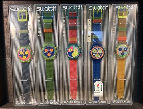Rare swatch collection chrono - rare,
