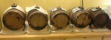 5 Botti di rovere da 5 lt ciascuna con aceto Balsamico