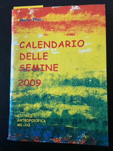 Calendario delle semine 2009 - ,