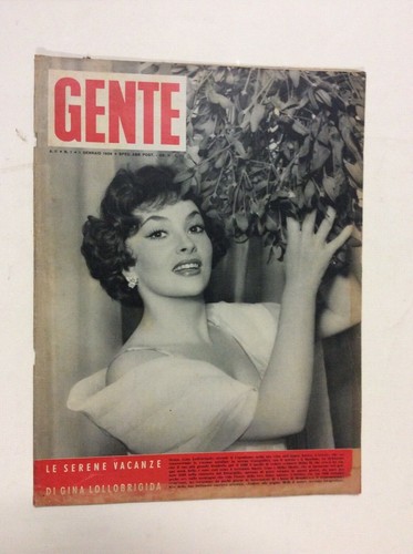 Rivista gente 1958 - rivista,