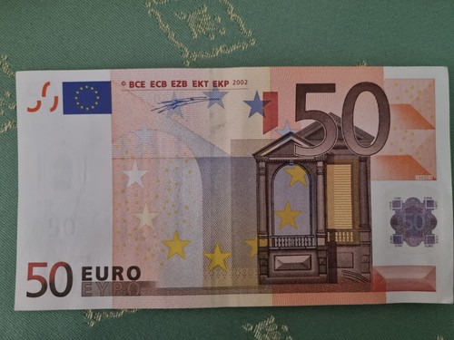 Banconota euro 2002 - banconota, 50
