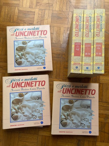 Pizzi merletti all uncinetto - e,