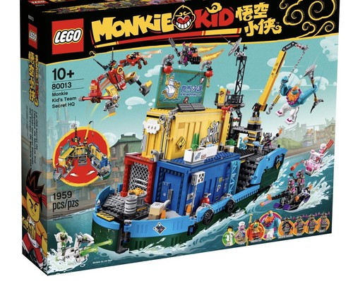 Lego monkey kid - 80013-, base