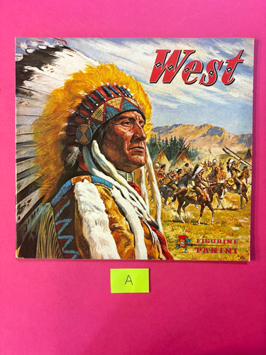 Panini album vuoto west 1976 - vuoto,