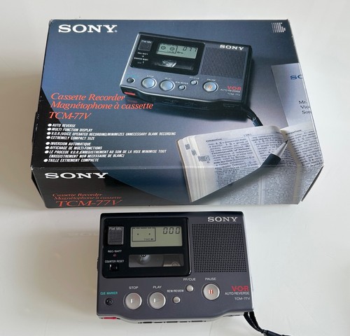 Sony tcm 77v walkman - sony,