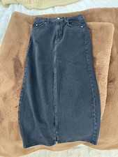 Gonna donna lunga denim
