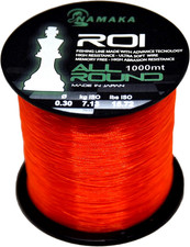 ® Filo ROI Fluorocarbon Coating Lenza Da Pesca All round MT 1000 Diam. Da 0,20 a
